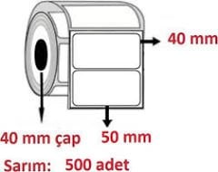 ECO TERMAL 40x50 BARKOD ETİKETİ 500 SARIM