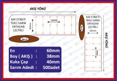 KARTON TERMAL 60x38 (YATAY) 500 SARIM (ORTADAN ÇENTİKLİ)