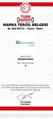 SİLVERMAT BARKOD ETİKETI 100x100 (300 SARIM)