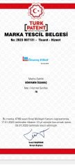 EKO TERMAL BARKOD ETİKETI 50x70 1000 SARIM(DİKEY)