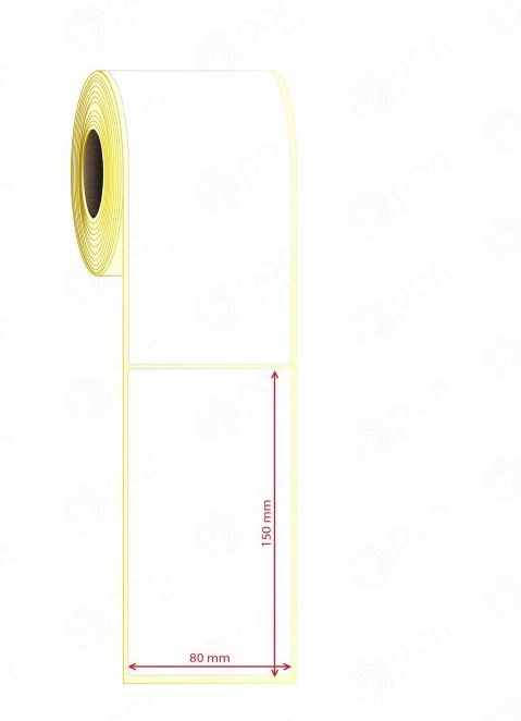 EKO TERMAL BARKOD ETİKETI 80x120 500 SARIM