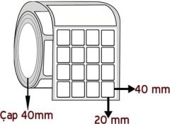 EKO TERMAL BARKOD ETİKETI 20x40 4000 SARIM 4 lü yanyna