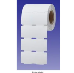 135*100  RAF ETIKETI  DIKEY  YANDAN VE ORTADAN CELTEKLİ 250  SARIM